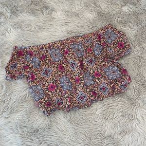 Rue 21 floral off the shoulder top